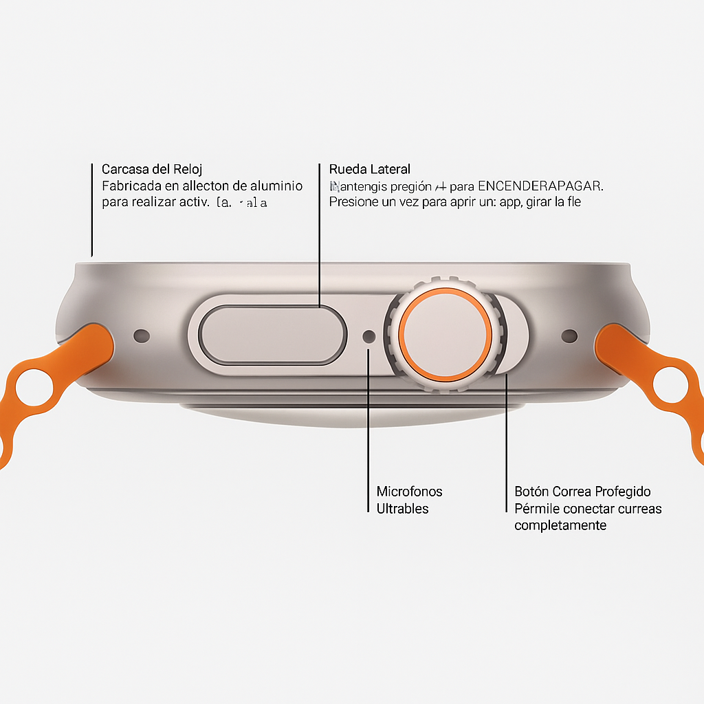 Smartwatch Ultra Pro® – Reloj deportivo inteligente - Productivity Weight